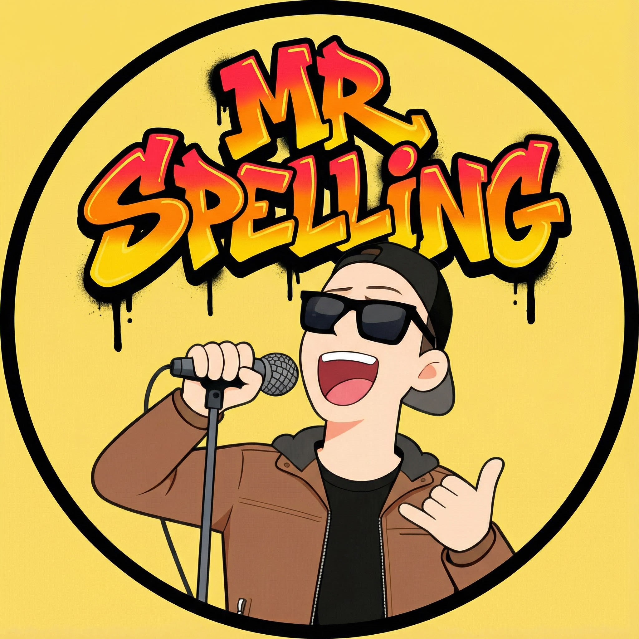 Mr Spelling logo