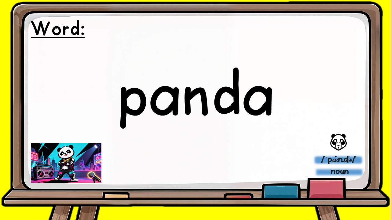 panda - word