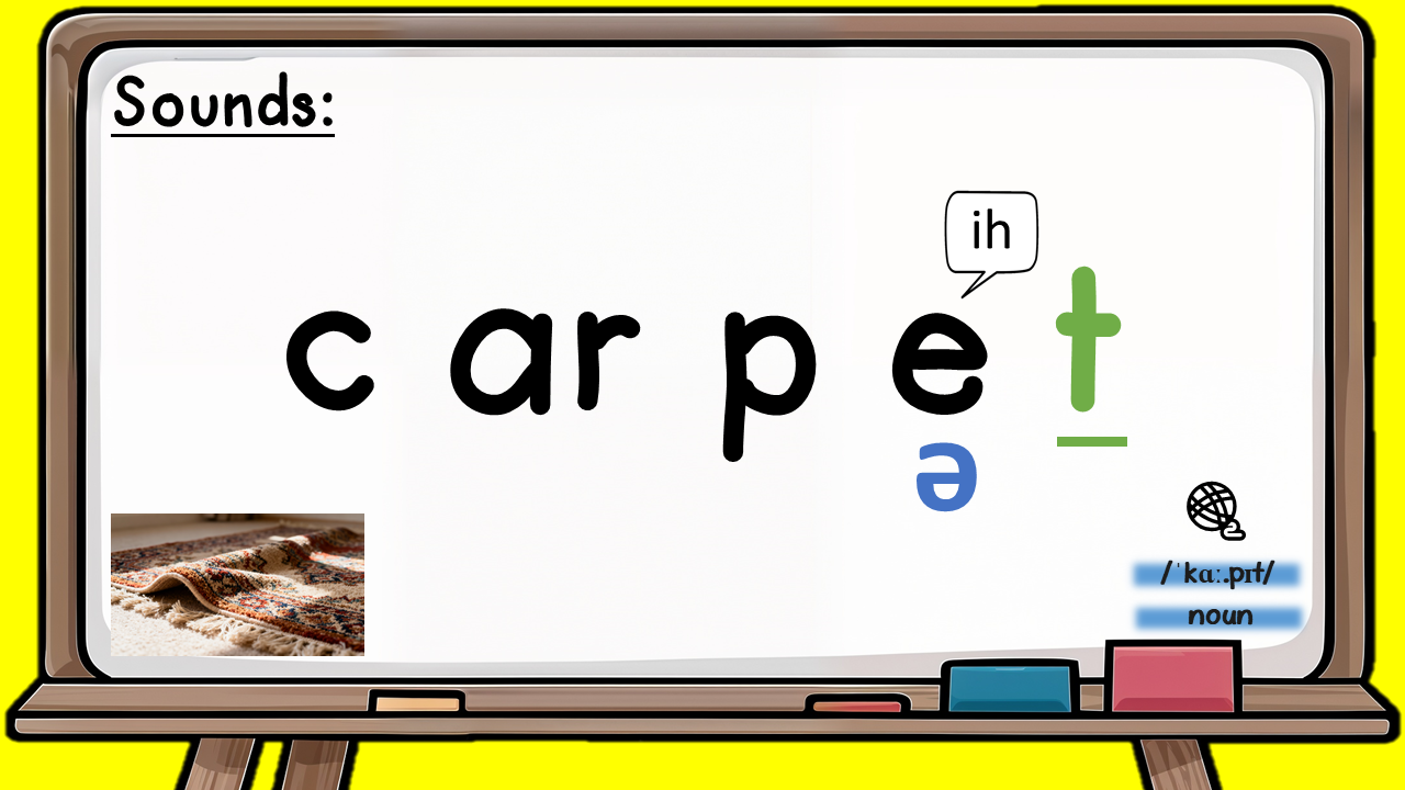 carpet - schwa