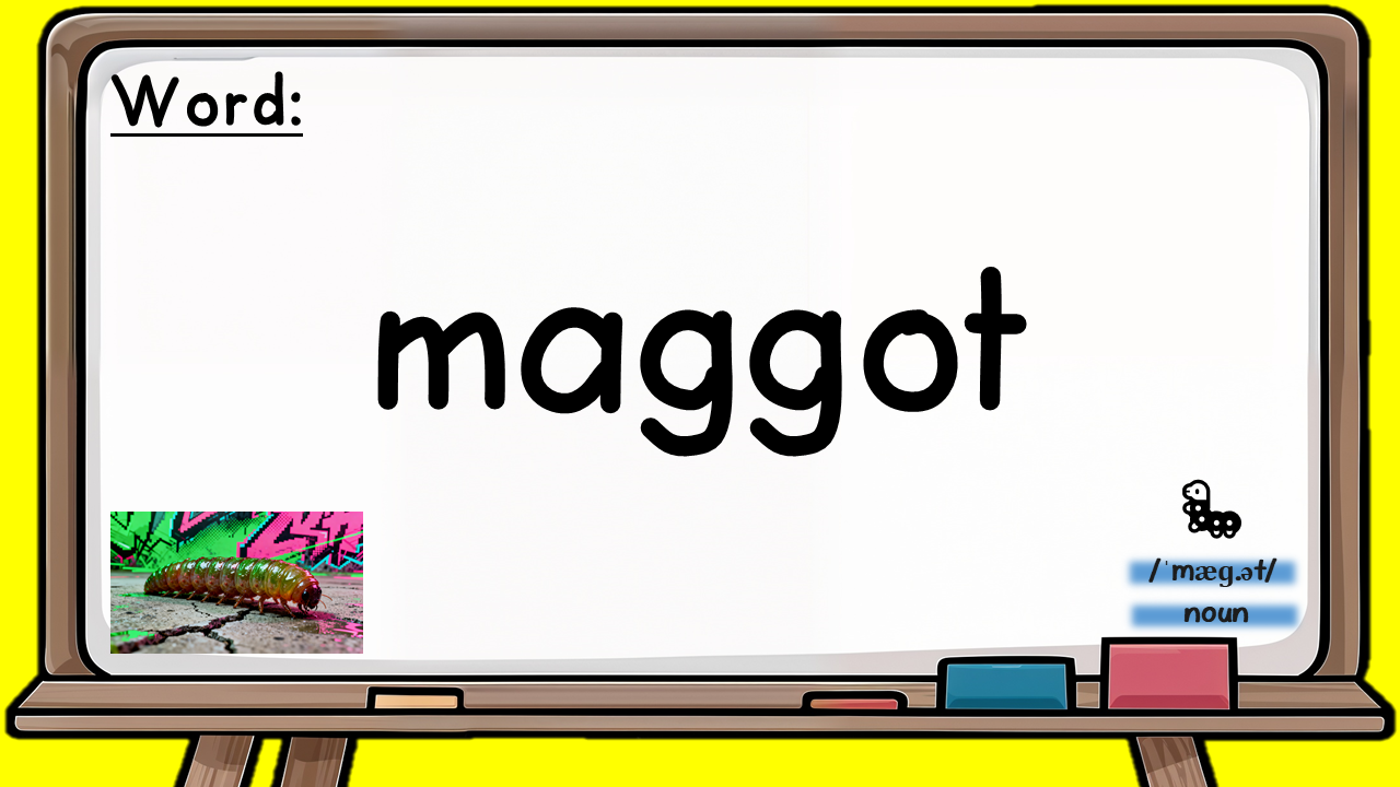 maggot - word