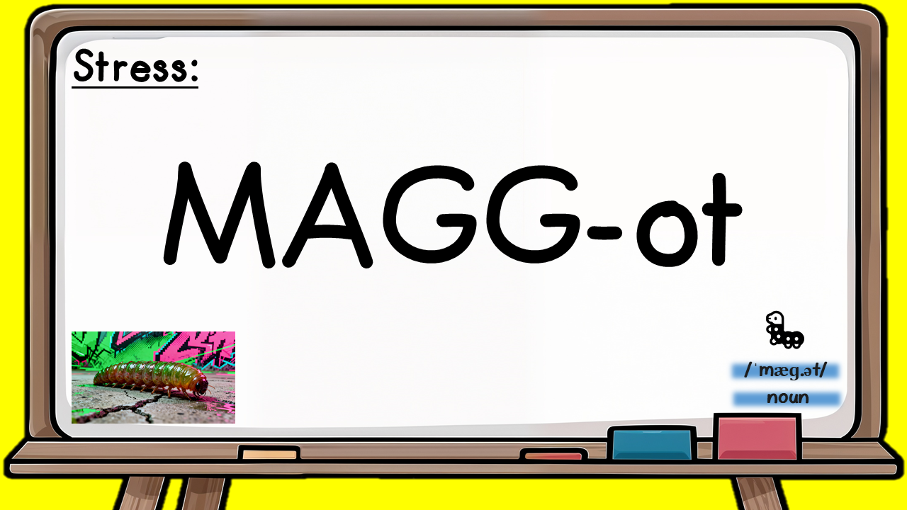 maggot - stress