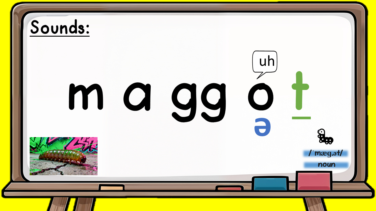 maggot - schwa