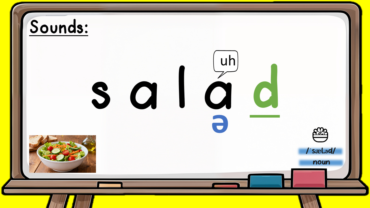 salad - schwa