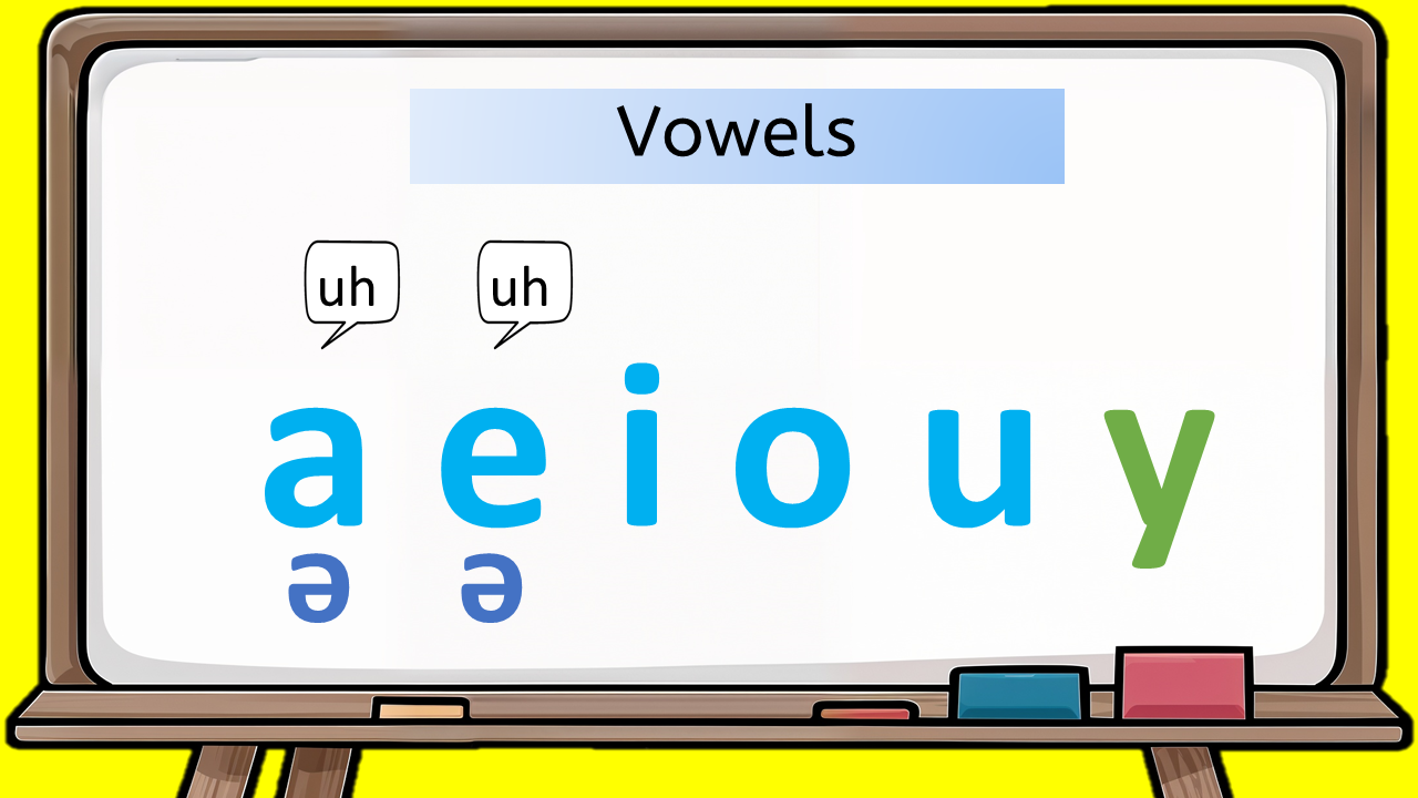 vowels - e